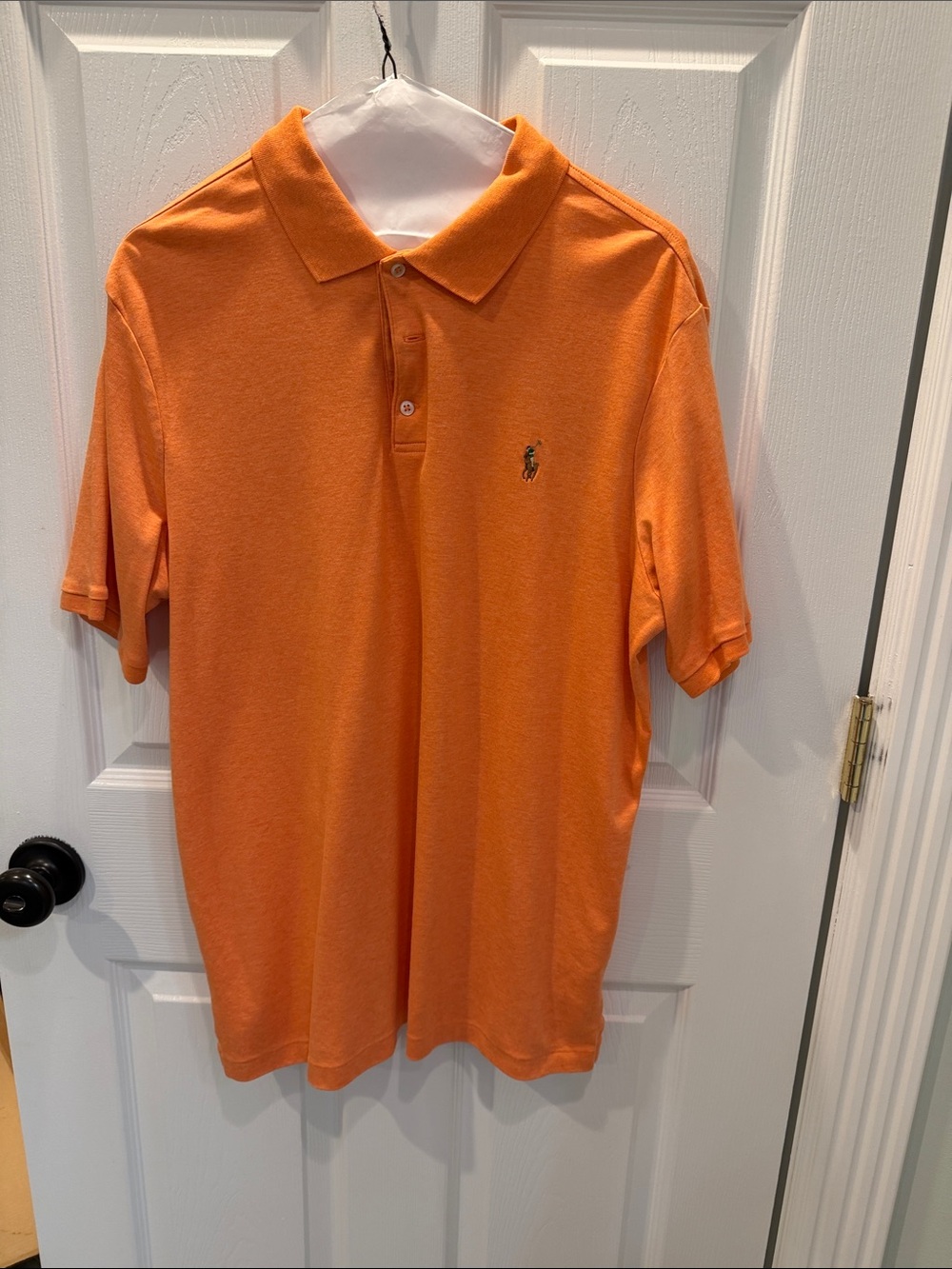 Polo by Ralph Lauren White Cotton Polo Shirt Tag like new classic fit